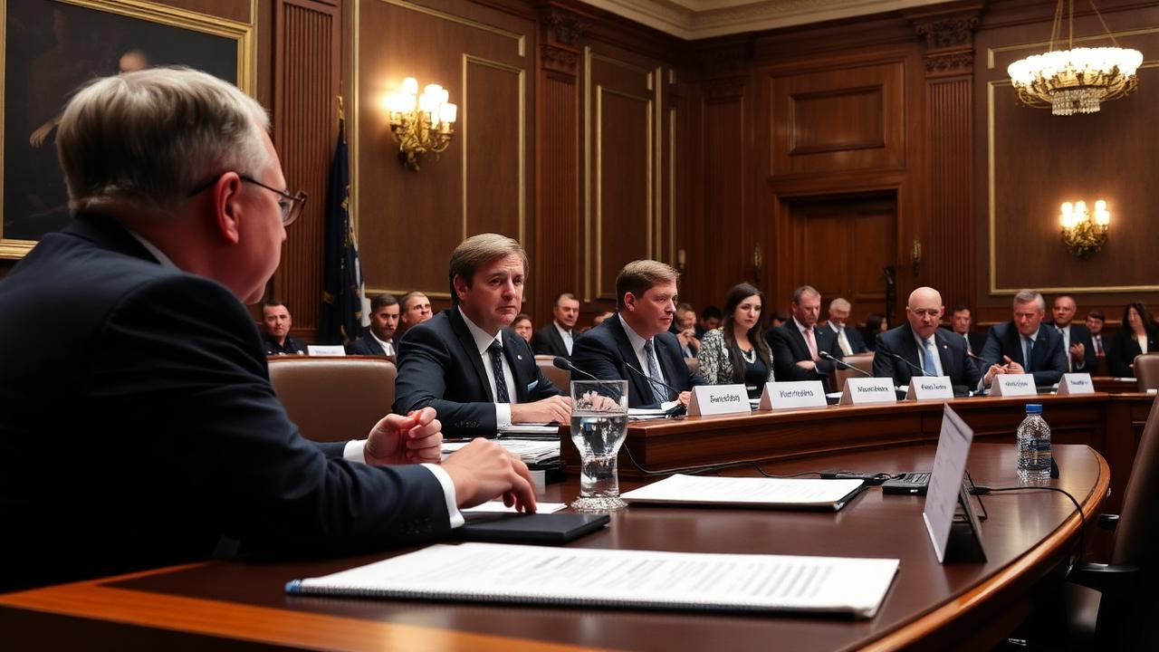 US Senate hearing room with Big Tech CEOs testifying on 2026 Section 230 reform bill stripping Meta Google Snap legal immunity for child safety algorithmic harm