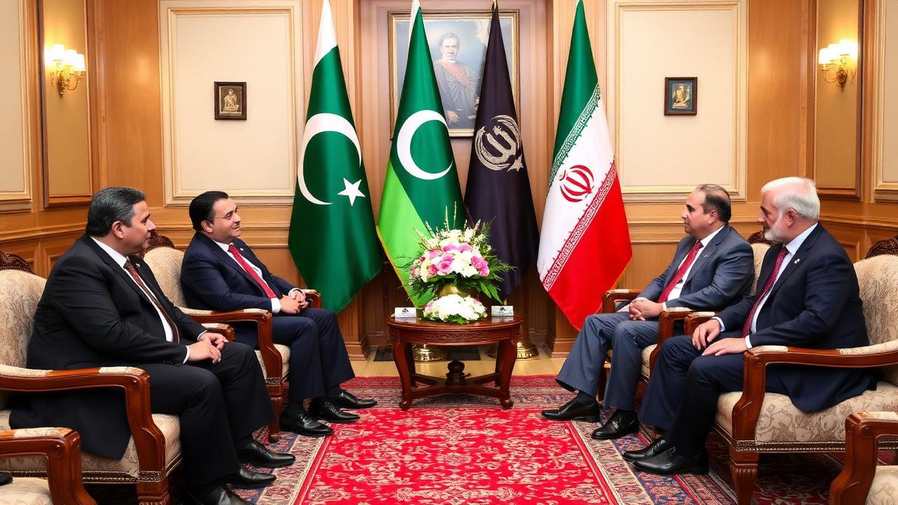Pakistan mediating Iran US peace talks at high level diplomatic meeting