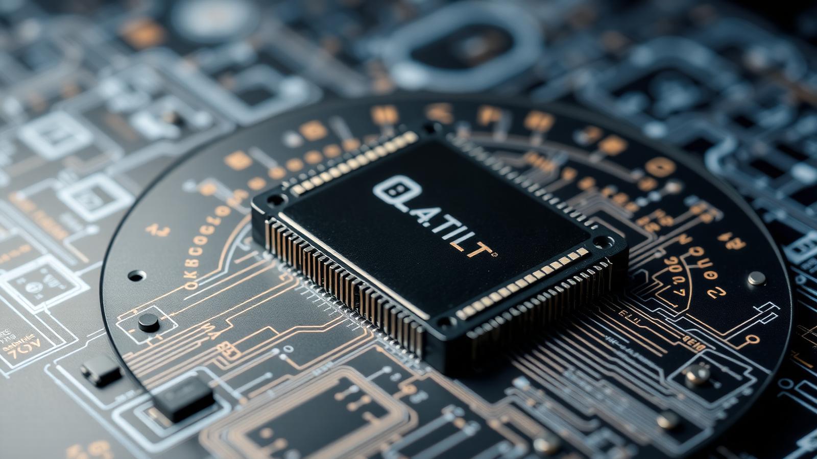 Macro photo of next generation Blackwell AI accelerator chip on silicon wafer representing Nvidia technological leadership and product roadmap for 2026